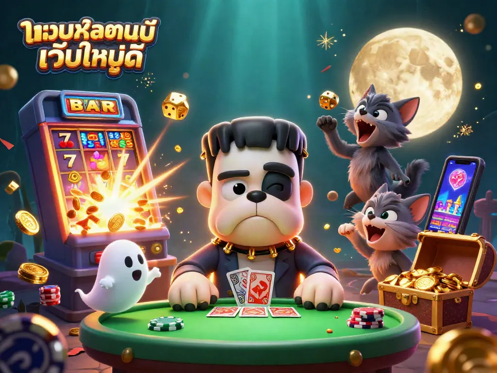 เดิมพัน แทงบอลออนไลน์ เว็บไหนดี ที่มีการ์ตูนเป็นมอนสเตอร์สุดน่ารัก โปรโมชั่นบอกเลยว่าคุ้มค่า