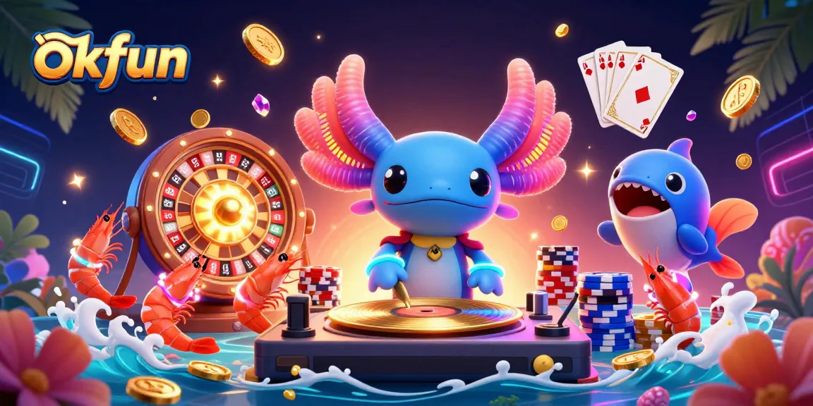 Experience thrilling gameplay at okfun with vibrant characters and dynamic casino elements.