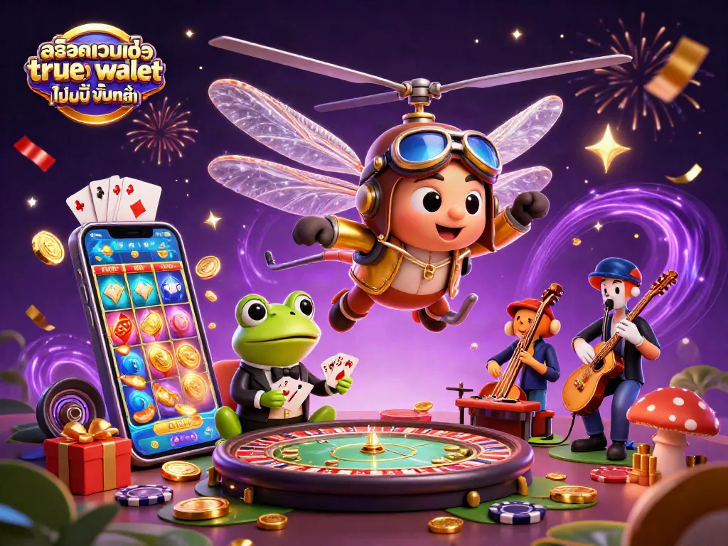 สล็อตเว็บตรง ฝากถอน true wallet ไม่มี ขั้น ต่ำ ผ่านเกมคาสิโนพร้อมเงินรางวัลใหญ่