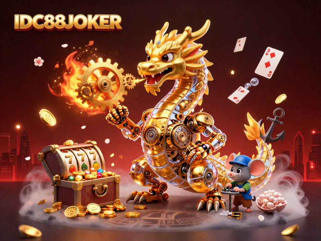 Experience thrilling gameplay with IDC88JOKER's golden dragon and explosive slot treasures.