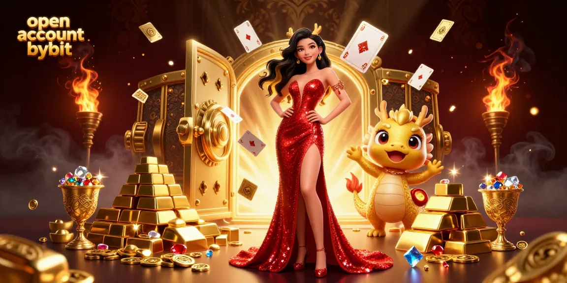 Engage and open account bybit while reveling in a vibrant, sparkling casino atmosphere.