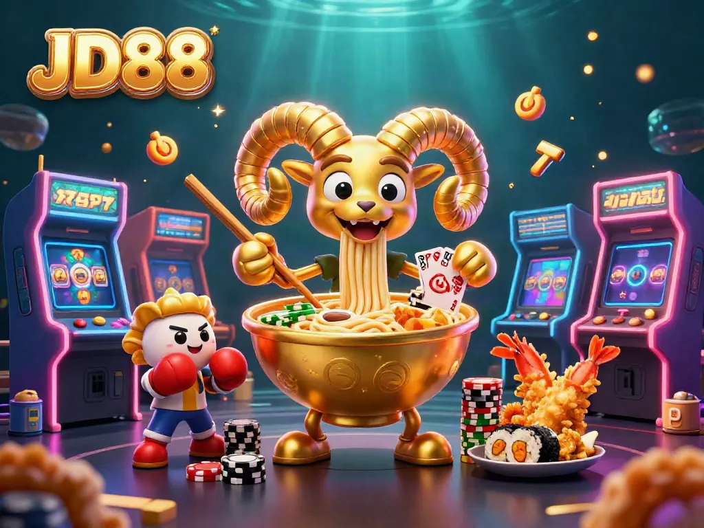 Engage in thrilling casino adventures with JD88 featuring animated characters and vibrant game visuals.
