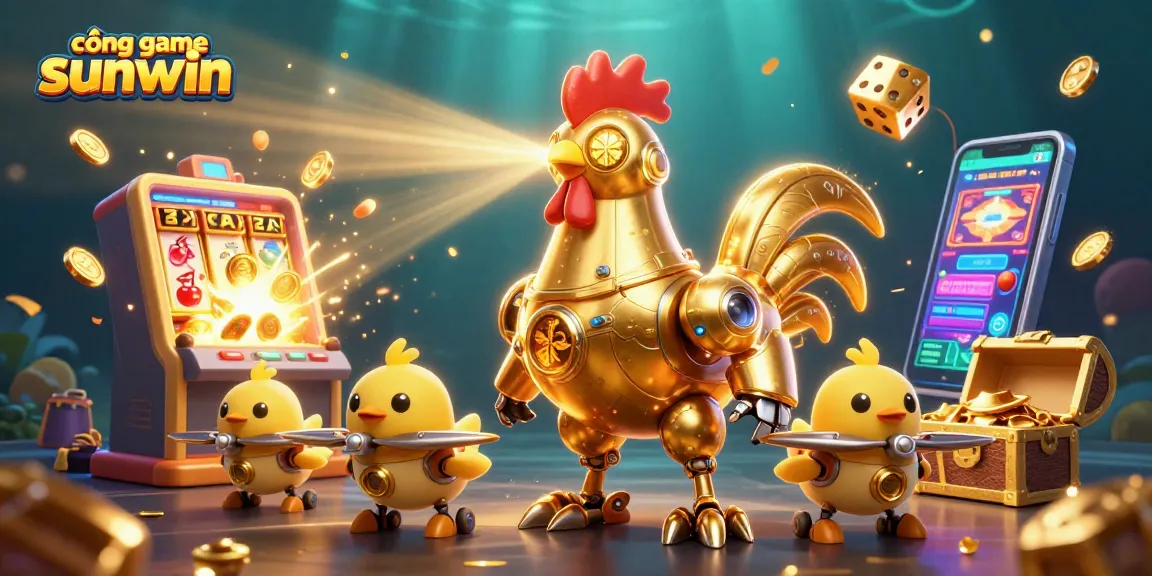 Engage with the cổng game sunwin in an explosive casino-themed adventure featuring vibrant characters and game elements.