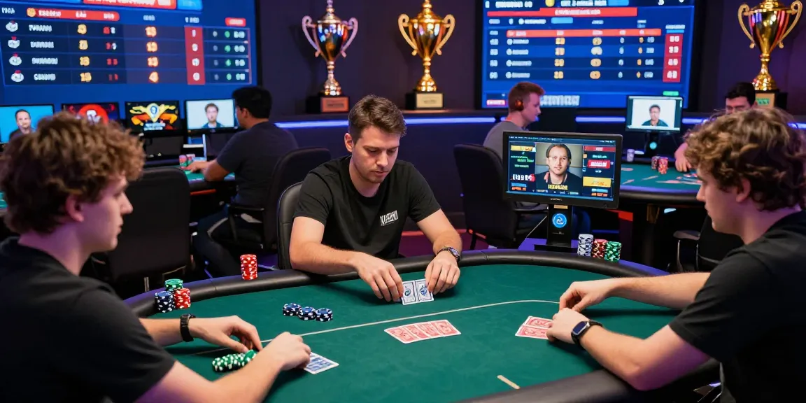 Players enjoying an exciting game at Situs Poker Uang Asli Dewapoker with vibrant digital interface.