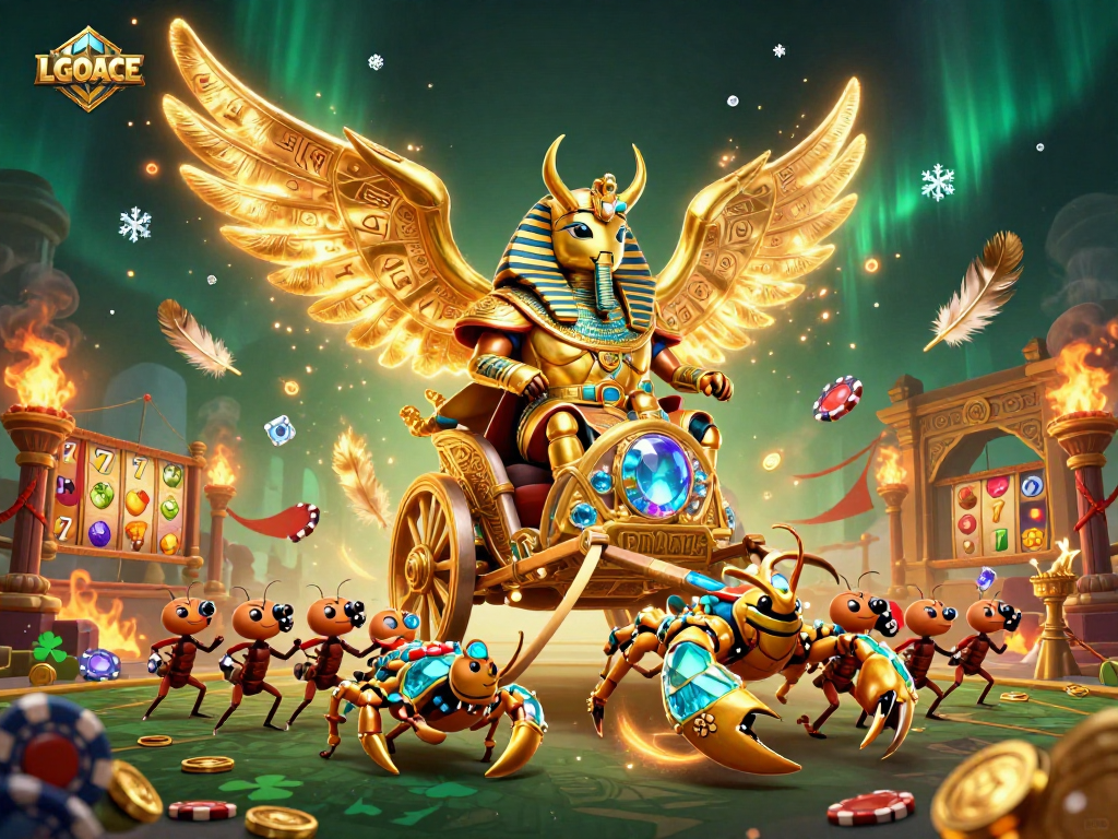 LGOACE offers an engaging online slots experience with vivid characters and immersive elements.