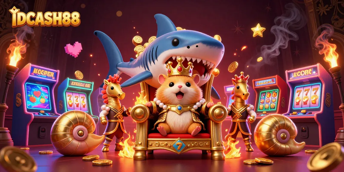 Experience exciting gameplay at IDCASH88 with vibrant slot machines and captivating characters in a winning casino adventure.