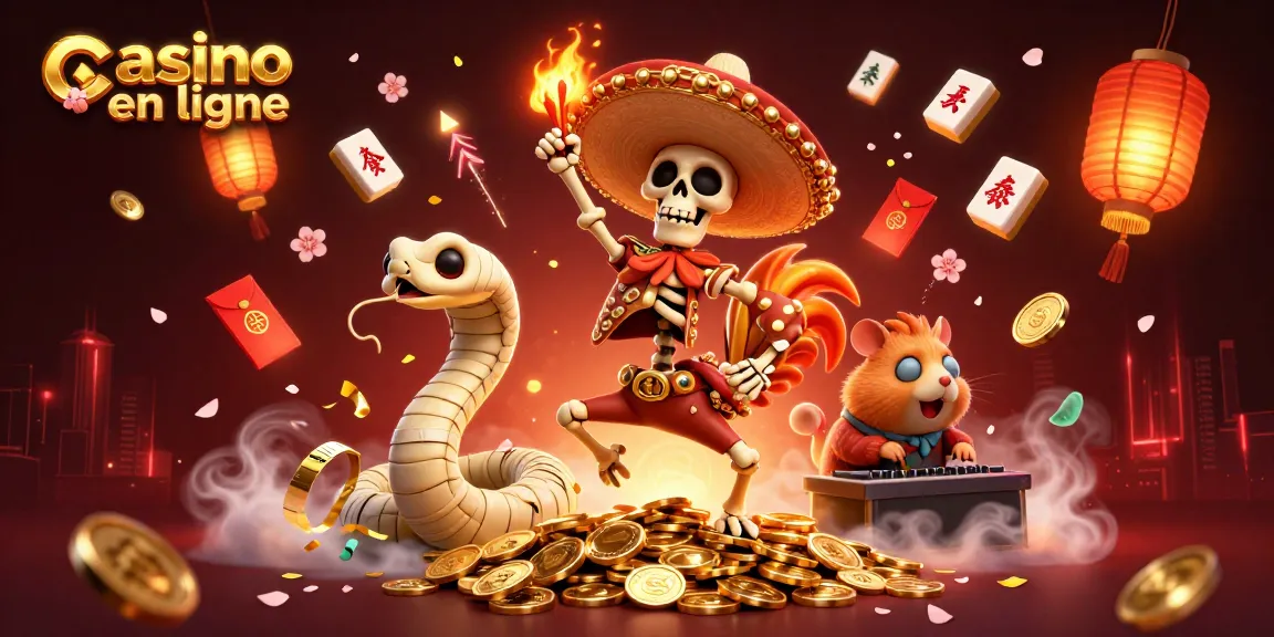 Faites danser le rooster mariachi sur un tas de pièces dans un casino en ligne festif en 2026.