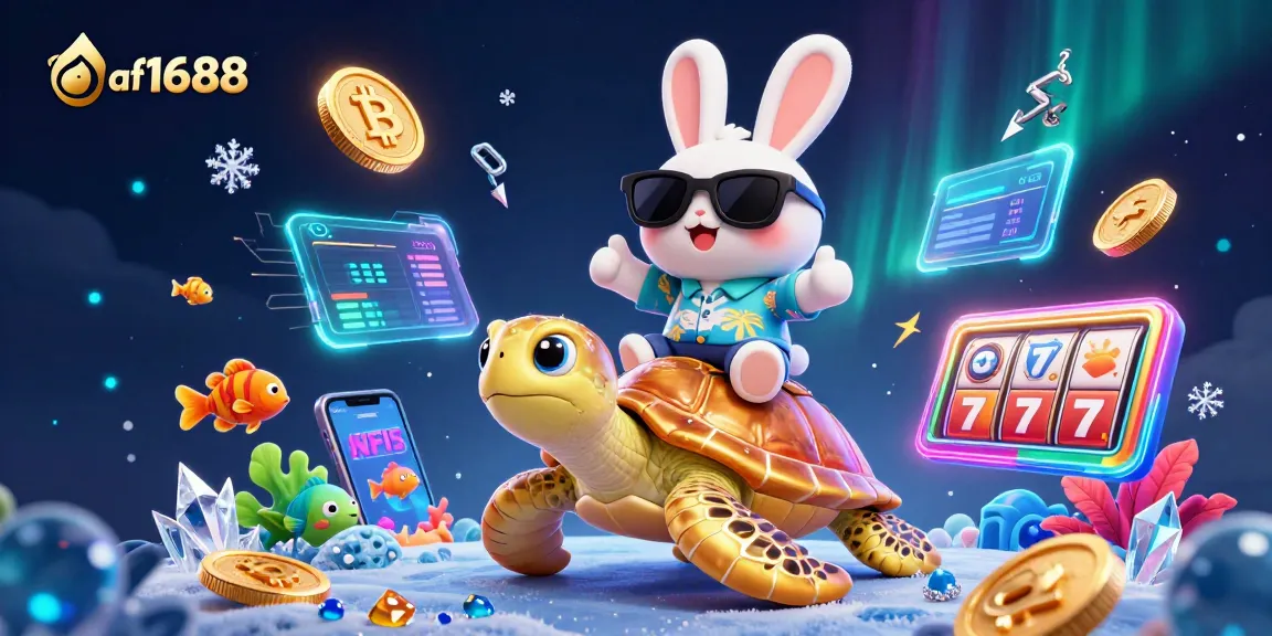 Join the excitement at af1688 with vibrant gambling animations and lively characters highlighting online casino fun.