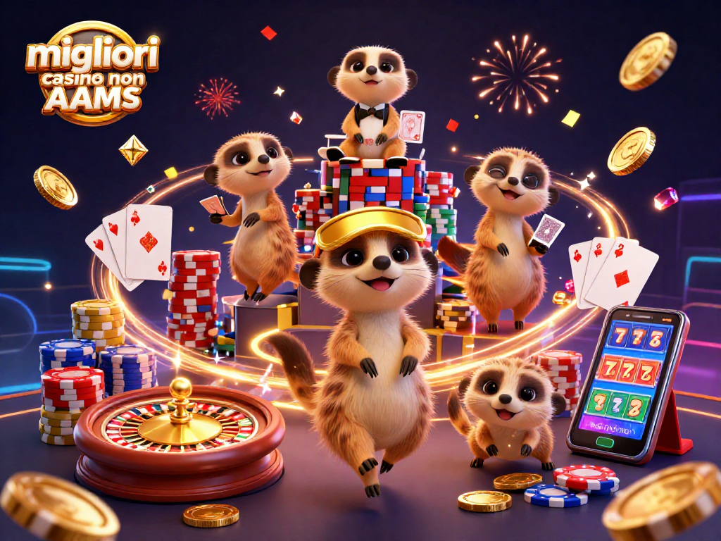 I migliori casino non AAMS offrono emozioni intense con un'opera di suricati in azione, gestendo giochi vincenti.