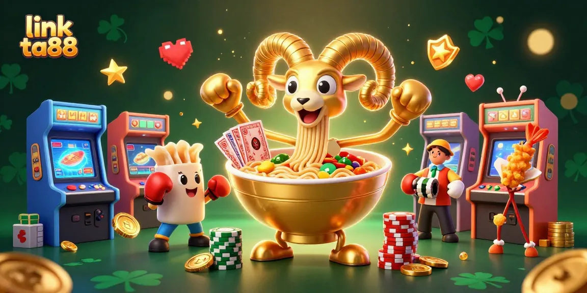 Engage with exciting gaming action at link ta88 featuring an animated casino scene.