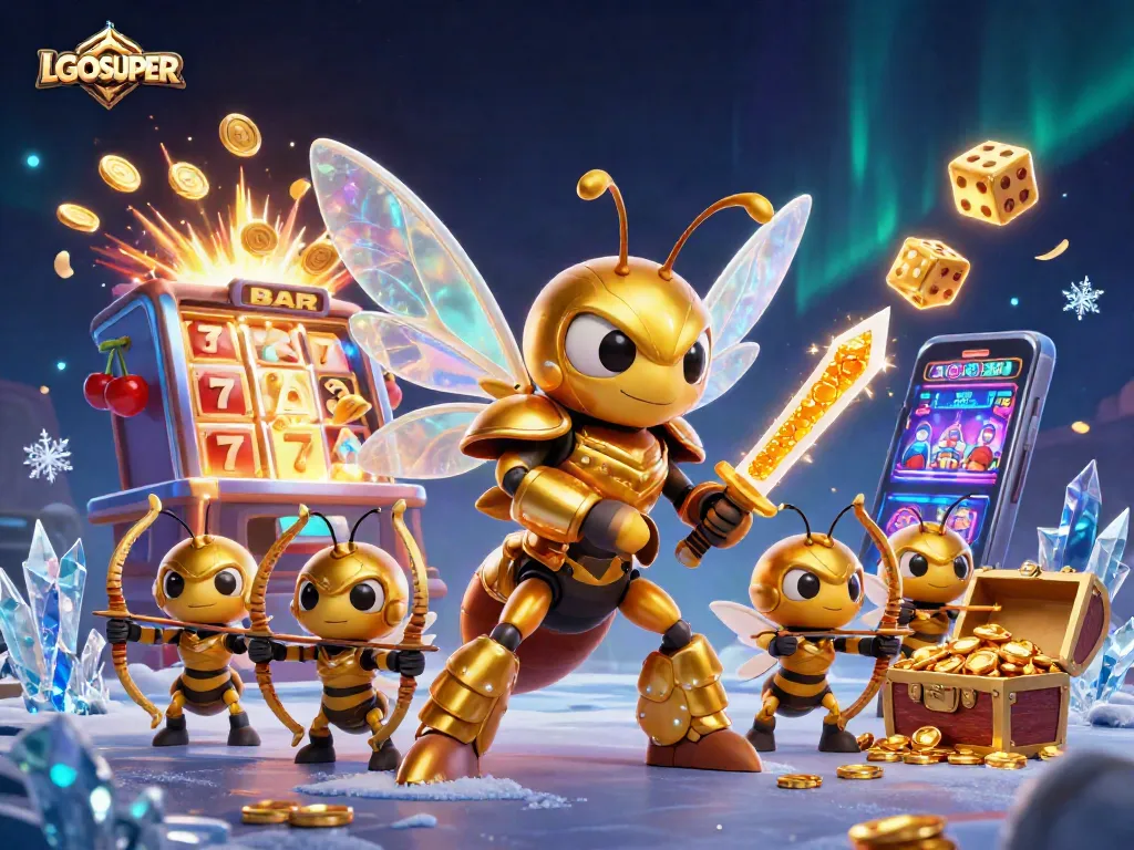Spin the reels with LGOSUPER's jackpot slots, featuring vibrant symbols and stunning 3D action!