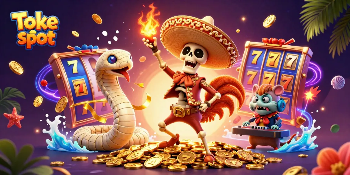 Experience the excitement of Toke slot with festive characters and winning vibes.