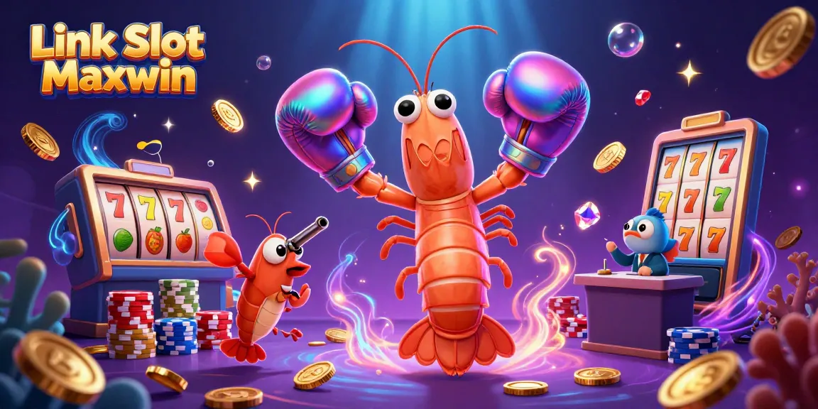 Spin the reels with Link Slot Maxwin and enjoy vibrant casino-themed action.