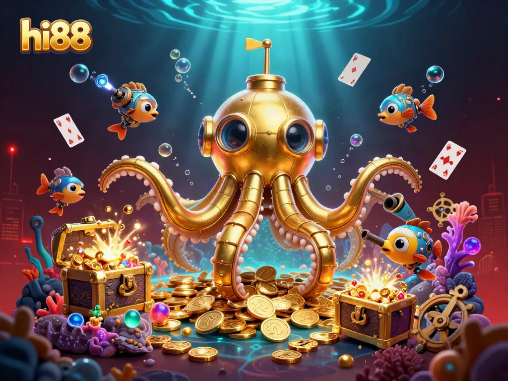 Engage with hi88's thrilling underwater casino adventure filled with riches and dynamic game elements.