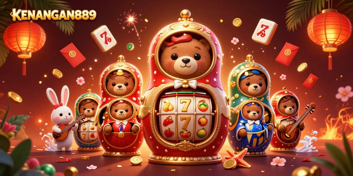 Experience thrilling games at KENANGAN889 with vibrant 3D characters and engaging casino elements.