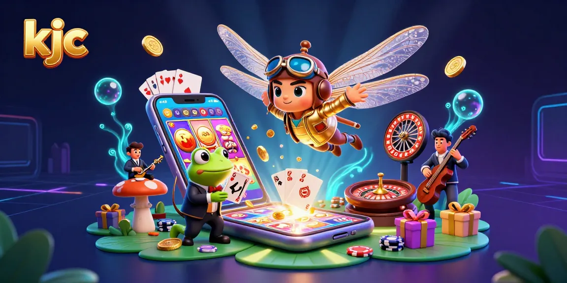 Experience thrilling gaming action at kjc with vibrant croupiers, dynamic slots, and lively atmosphere.