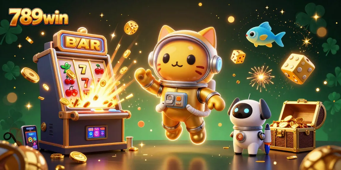 Experience thrilling jackpots with 789win's vibrant casino universe full of cosmic characters and exciting games