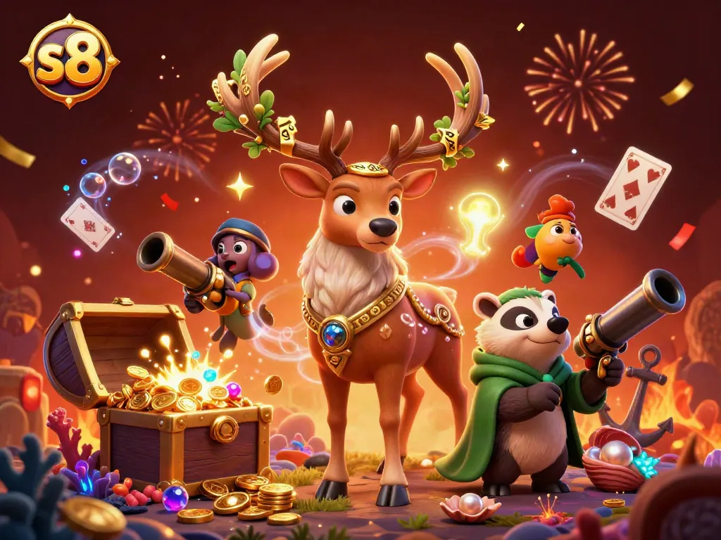 S8 offers an engaging gaming experience with dynamic elements of casino flair, creating excitement.