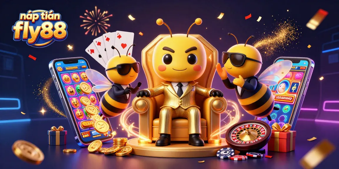 Catch exciting gameplay with nạp tiền fly88 and experience thrilling casino vibes in a colorful, dynamic scene.