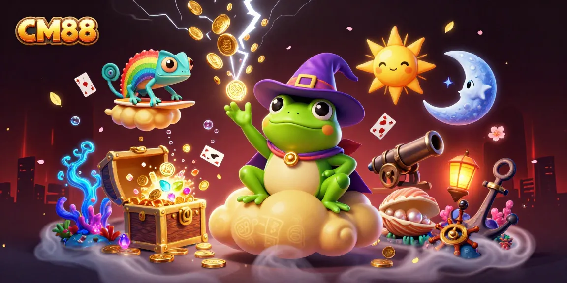 Experience thrilling winnings with CM88 as the weather wizard creates a storm of gold!