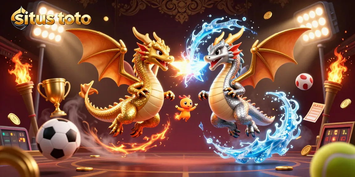Experience thrilling gameplay on situs toto with dynamic dragons and sports-themed elements.