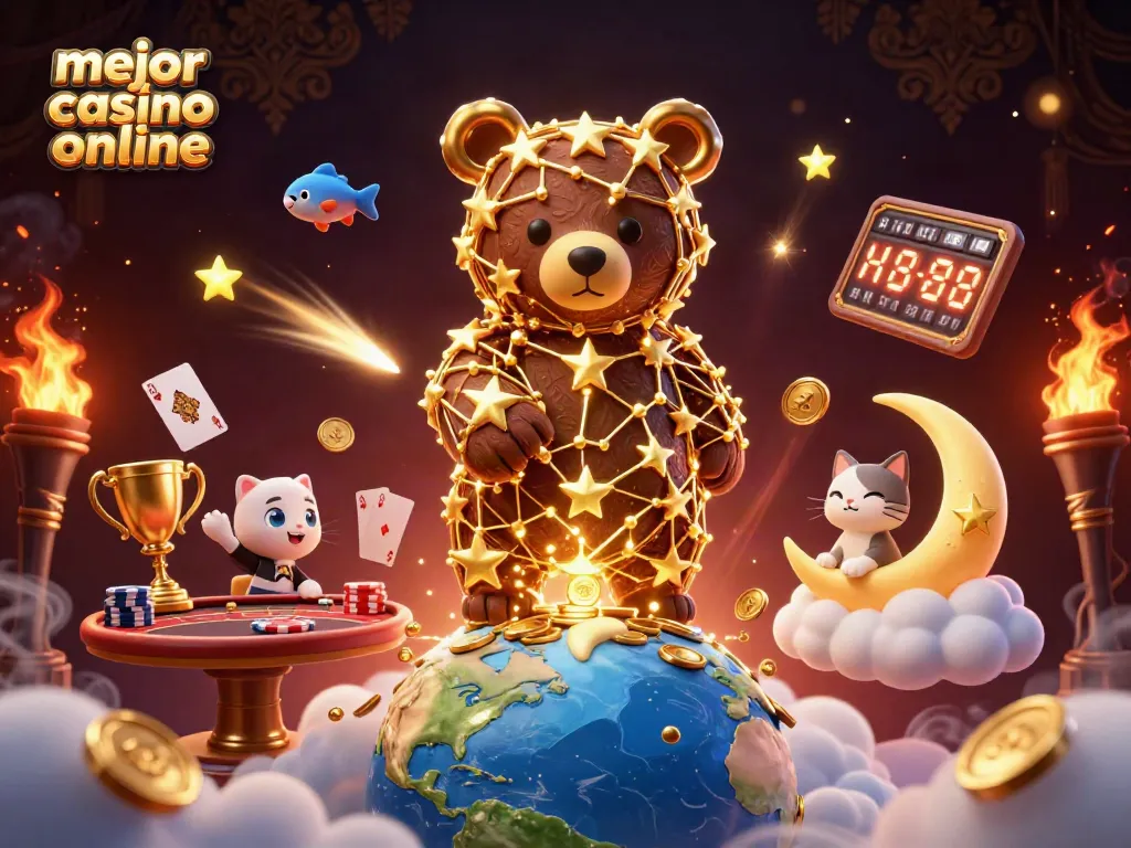 Descubre el mejor casino online con nuestra emocionante ilustración de póker, mostrando acción vibrante y elementos de juego.