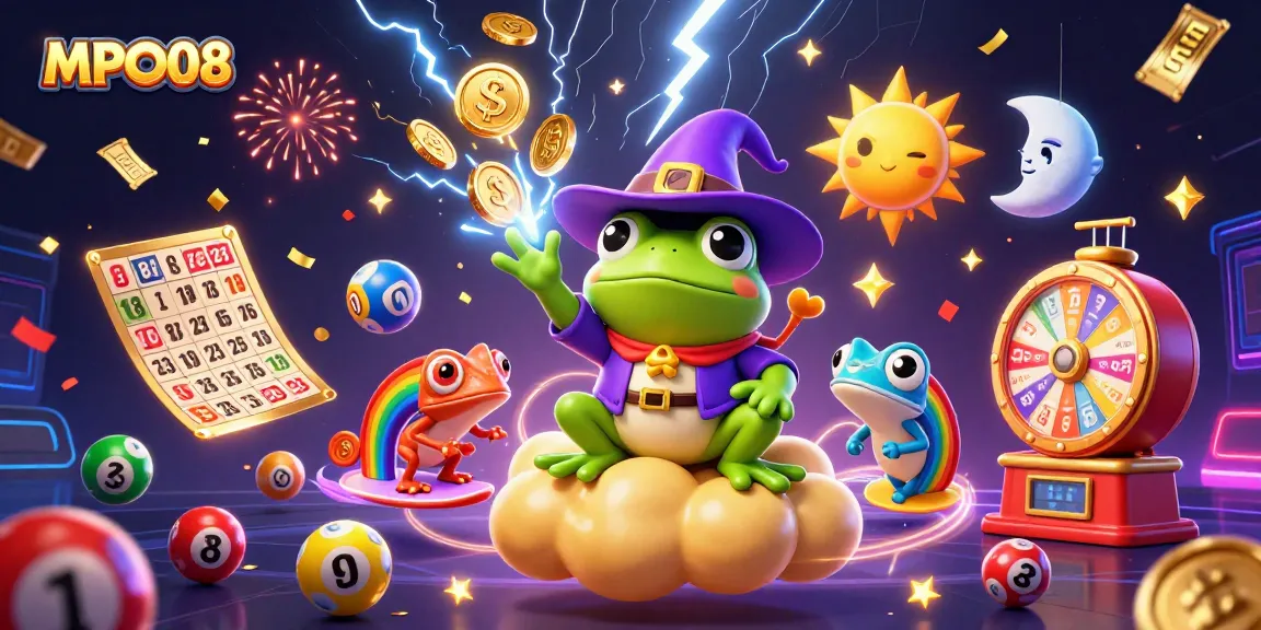 MPO08 enhances your gaming with exciting golden coin storms and vibrant casino fun.