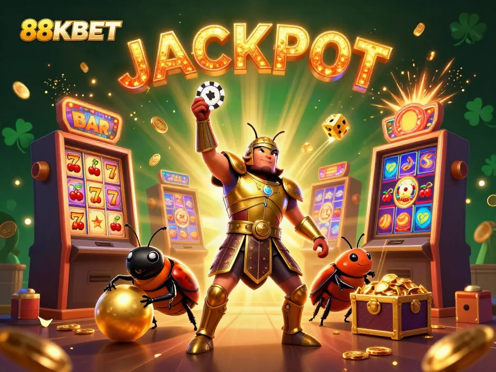 Experience the excitement of exclusive games at 88KBET, featuring vibrant visuals and energetic characters.