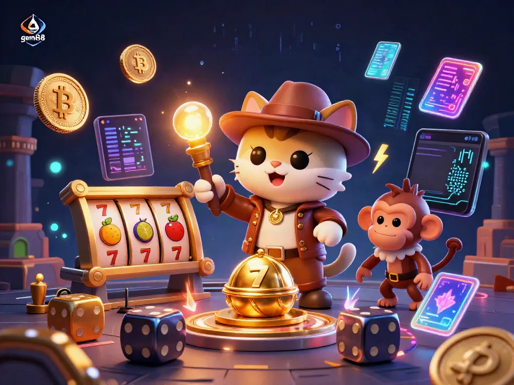 Explore the exciting world of gem88 as a cat archaeologist discovers a magical casino artifact.