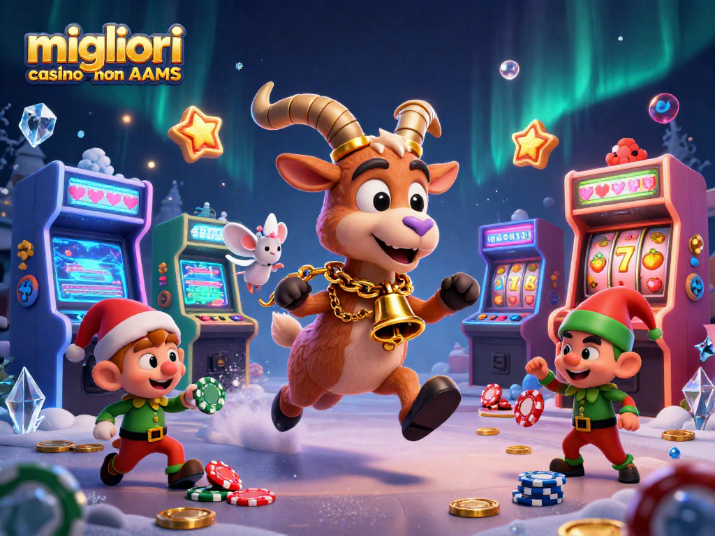 I migliori casino non AAMS offrono divertimento con Krampus e personaggi festivi in un casinò spettrale.
