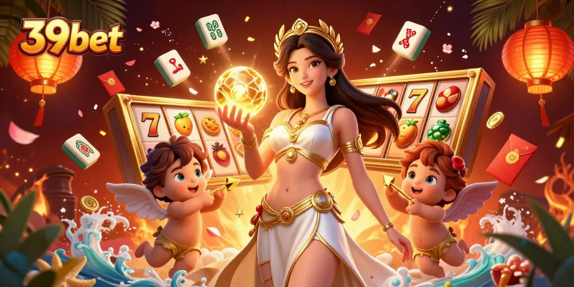 Experience thrilling 39bet gameplay with vibrant slot elements and enchanting characters.