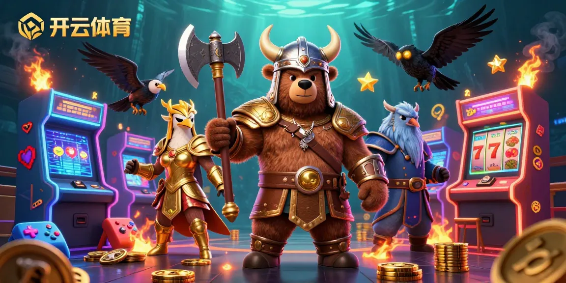 Engage in thrilling gaming experiences at 开云体育 with exciting 3D casino characters and vivid arcades.