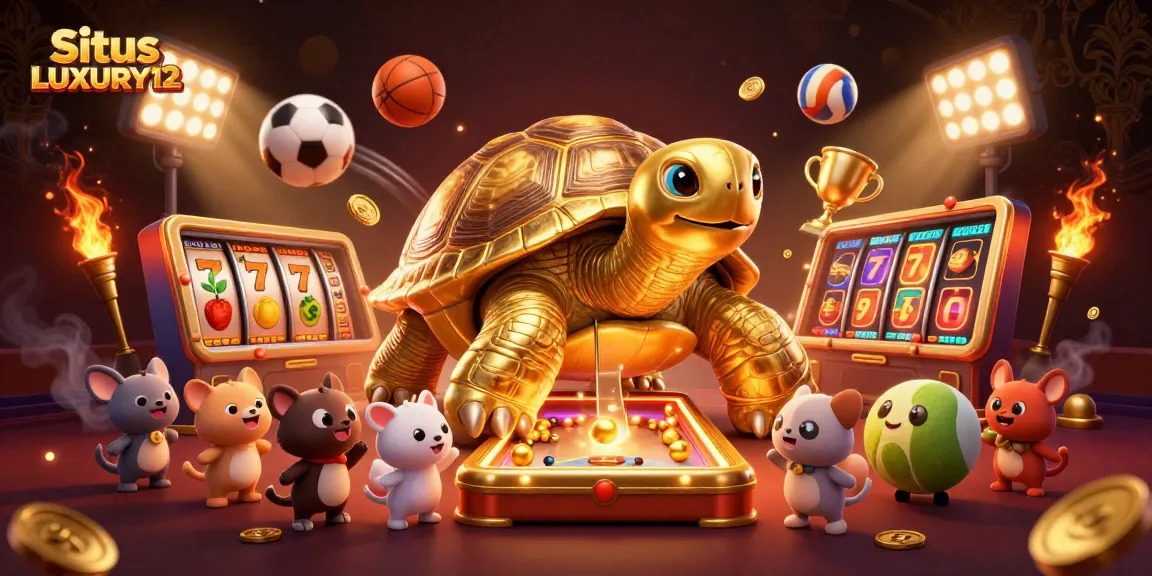 Situs LUXURY12 offers exciting slot experiences with colorful game elements and a dynamic carnival atmosphere.