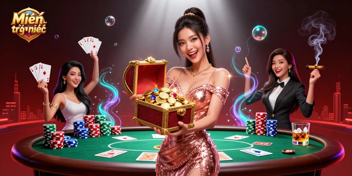 Experience Miễn trách nhiệm guidelines visually as a joyful casino moment with treasures.
