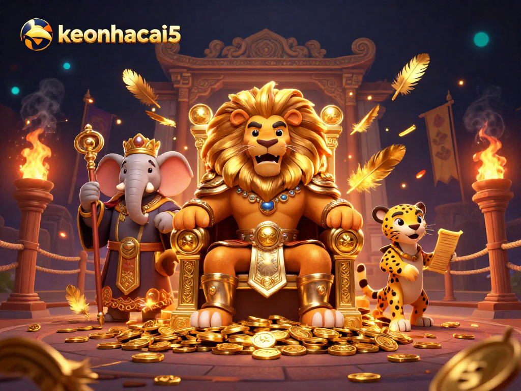 Experience winning moments with keonhacai5 in a vibrant 3D casino adventure