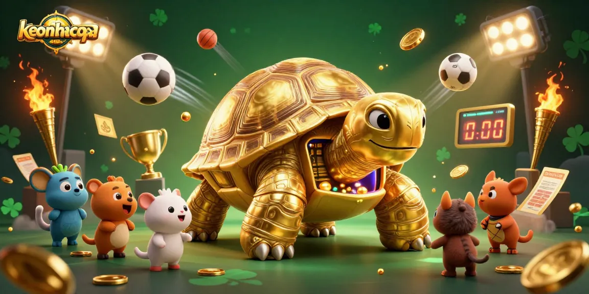 Engage with keonhacaicopa's thrilling gambling experience featuring a colossal tortoise and dynamic betting elements.