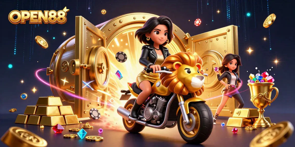 Experience exciting gameplay at OPEN88 with rich visuals and captivating casino elements.