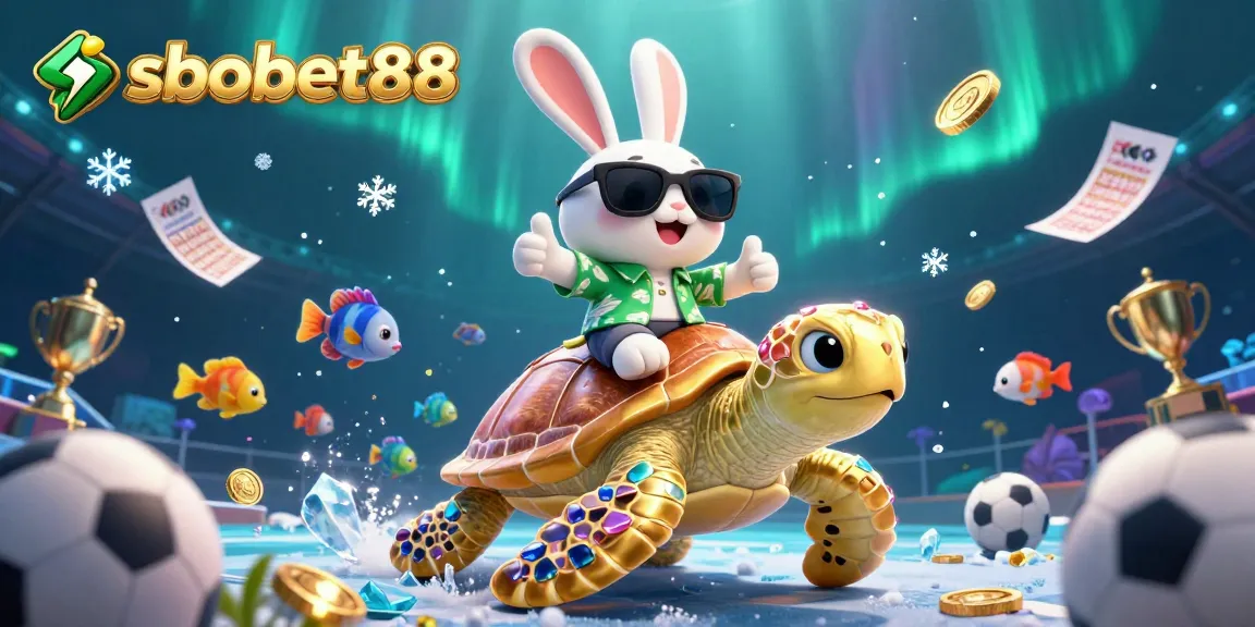 Engage with sbobet88 while enjoying thrilling sports betting adventures through a vibrant underwater scene.