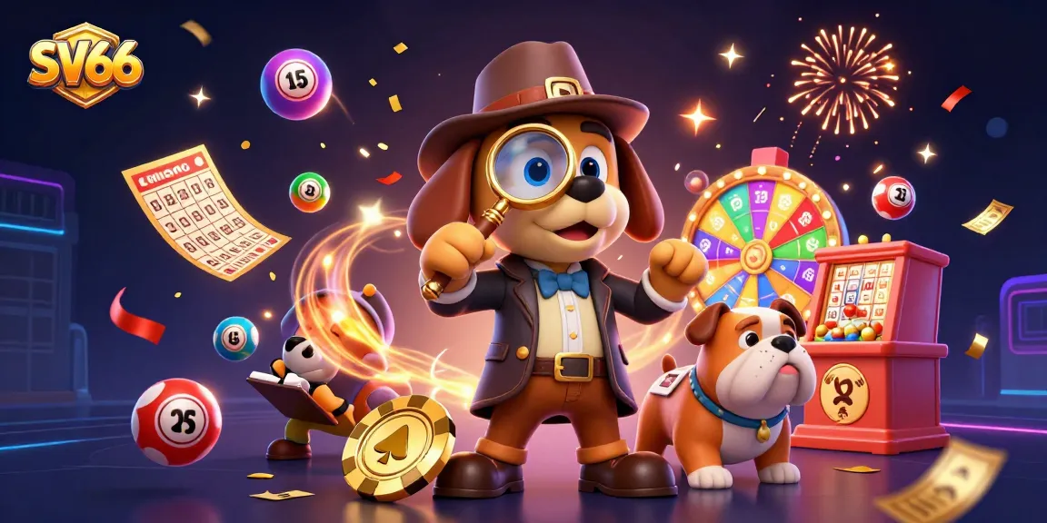 Engage in thrilling gaming at SV66 with vibrant lottery balls and captivating characters.