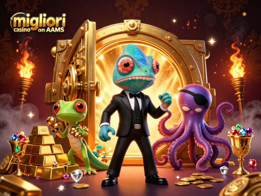 Gioca nei migliori casino non AAMS mentre scopri tesori in un mondo di avventure.