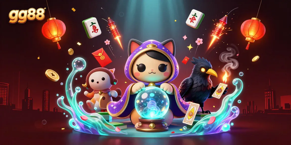 Experience the thrill of winning with gg88's vibrant casino atmosphere filled with fortune teller mystics.