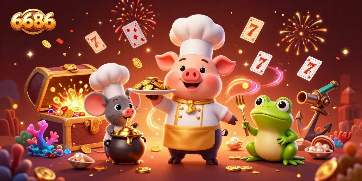 Join the excitement at 6686 with gold coins and thrilling casino games!