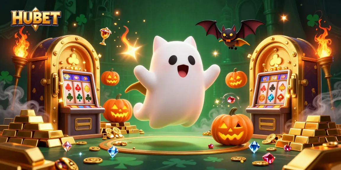 Engage with HUBET's thrilling online casino adventures featuring ghostly characters and dazzling treasures.